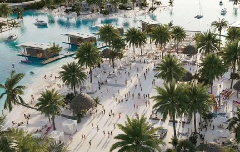 Ramhan Island: Community beach for residents